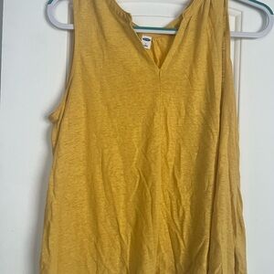 Old Navy Mustard Yellow Tank Top